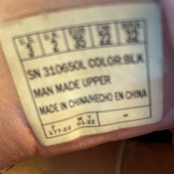 SKECHERS Girl Sparkly Black High-Top Sneakers Size 3 - Picture 6 of 6